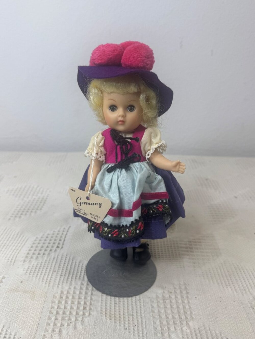 Ginny Doll “Far Away Lands” Germany Outfit By Vogue Dolls Blonde Jill Made USA